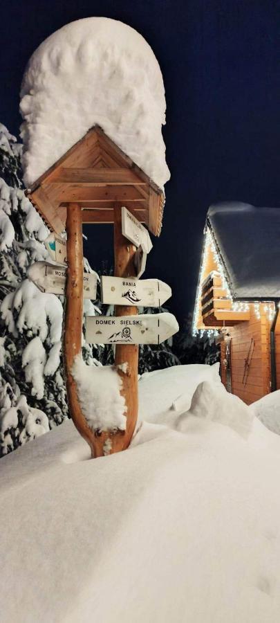 Domki Na Mosornym Villa Zawoja Buitenkant foto